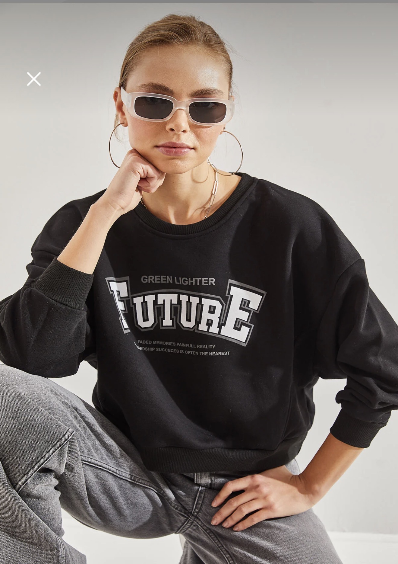 دورس کراپ ترک رنگ مشکی سایز مدیوم /لارج