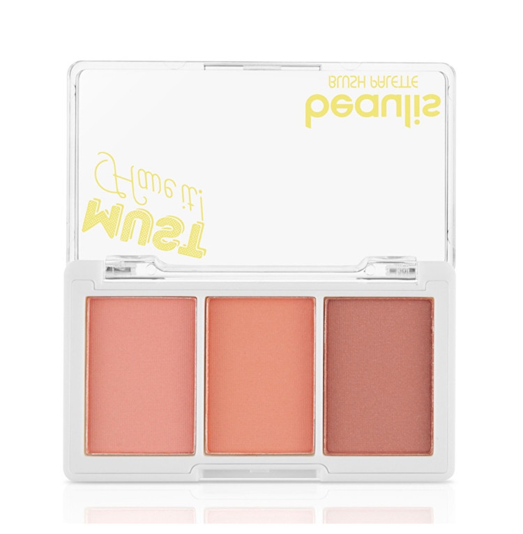 پیگمنت عالی کم جا و سبک سه محصول در یک پالت سبک