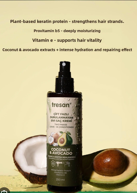 پرو ویتامین B5 و ویتامین E شادابی مو و ترمیم کننده و آبرسان