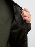 كاپشن ترك رنگ خاكي صدري نرم و لطيف و سبك سايز M/L/s